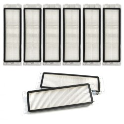 8x Filtry do Xiaomi robot Roborock E20 E25 E35 E4 S50 S60 S65 S5 S6 MAXV