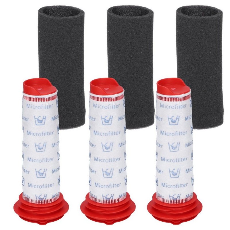 3x Filtr do Bosch Athlet 00754176 BBH6P BCH6L BBH732 BBH BCH zmywalny