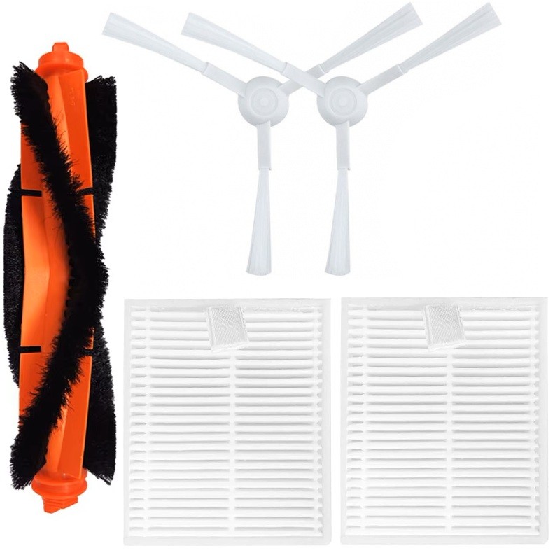 Zestaw filtry szczotki do Xiaomi Mi Robot Vacuum S20 E10 E10C E12 Mijia 3C