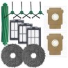 Zestaw filtry szczotki worki ścierki do iRobot Roomba Plus 405 505 Combo +