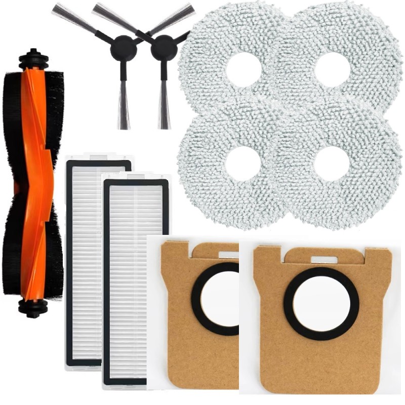 Zestaw filtry szczotki worki do Xiaomi Robot Vacuum X20 MAX  X20 PRO 5 M30