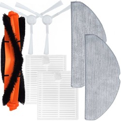 Zestaw filtry szczotki do Xiaomi Mi Robot Vacuum S20 E10 E10C E12 Mijia 3C