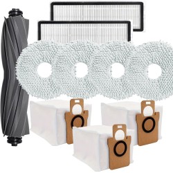 Zestaw szczotka filtry worki ściereczki do Dreame L10 L10s Ultra Prime Plus