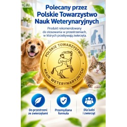 PUFEK Probiotyczny Neutralizator Zapachów Zwierząt kuweta kot pies Bacillus