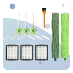 Zestaw do iRobot Roomba E5 E6 E7 I7 I3+ I4+ I6+ I8 J7+ filtr szczotki