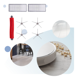 Zestaw szczotki filtry do Xiaomi Roborock S7 S70 S75 T7 T7S PlUS MAX MAXV