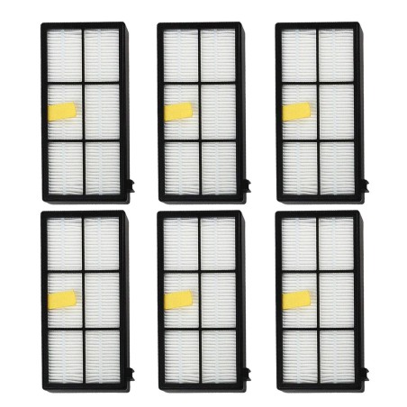 6x Filtry HEPA do iRobot ROOMBA 800 900 870 960 980