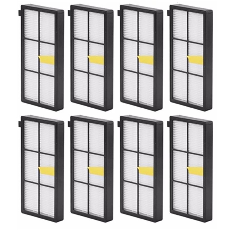 8x Filtry HEPA do iRobot ROOMBA 800 900 870 960 980
