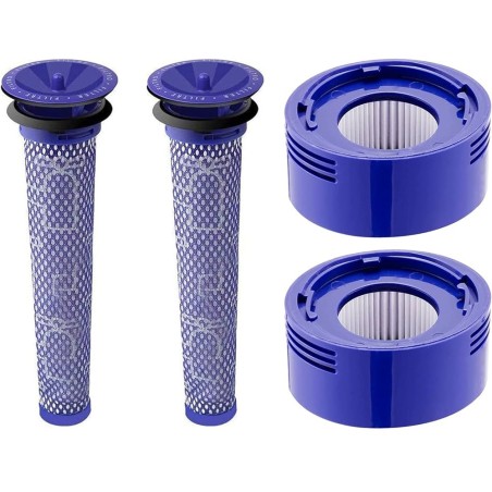 2X ZESTAW FILTRÓW DO DYSON V7 V8 V8+ Absolute Animal Motorhead Allergy