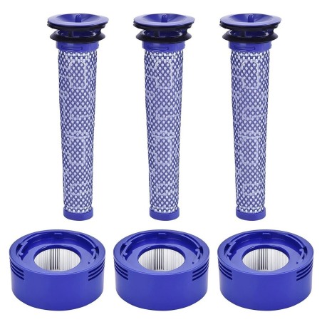3X ZESTAW FILTRÓW DO DYSON V7 V8 V8+ Absolute Animal Motorhead Allergy