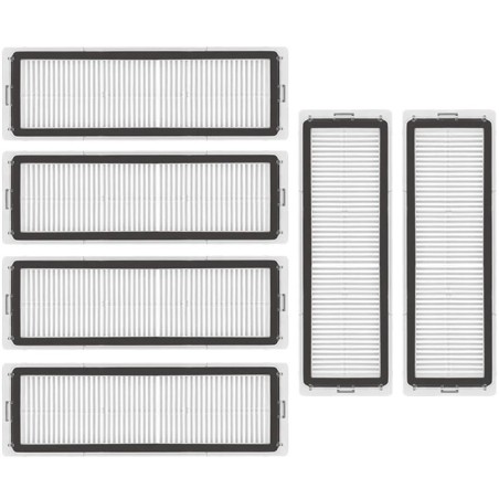 6x Filtry do  XIAOMI Robot Vacuum Mop 2 Pro+ 1C 2C S10+ X10 X10+ X20+ S20+