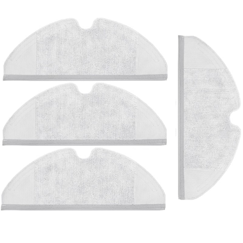 4xMOP ŚCIERECZKA MIKROFIBRA MI XIAOMI ROBOROCK S5 S50 S55 S6 S60 Q7 Q7+ Max