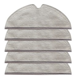 5x MOP ŚCIERECZKA MIKROFIBRA MI XIAOMI ROBOROCK S5 S50 S55 S6 S60 Q7 Q7+ Max