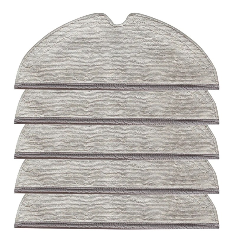 5x MOP ŚCIERECZKA MIKROFIBRA MI XIAOMI ROBOROCK S5 S50 S55 S6 S60 Q7 Q7+ Max