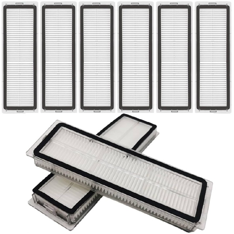 8x Filtry do  XIAOMI Robot Vacuum Mop 2 Pro+ 1C 2C S10+ X10 X10+ X20+ S20+