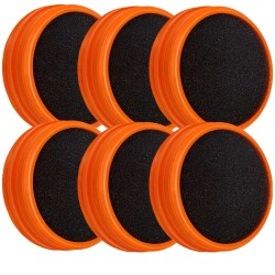 6x Filtry HEPA FC8009 odkurzaczy PHILIPS SpeedPro Aqua  5000 FC6721 FC6722