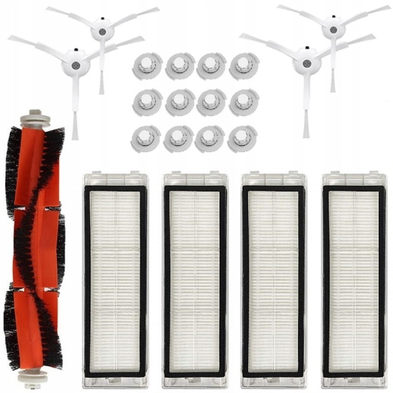 ZESTAW SZCZOTKI FILTRY DO ROBOROCK E20 E25 E35 S50 S60 S65 S5 S6 MAXV S501