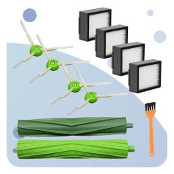 Zestaw do iRobot Roomba e5 e6 e7 i5 i6 i7 i8 i9 j5 j7 j6 j9 filtr szczotki