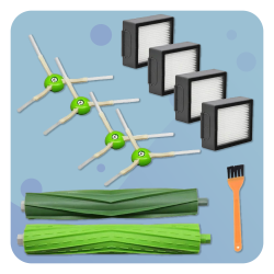 Zestaw do iRobot Roomba e5 e6 e7 i5 i6 i7 i8 i9 j5 j7 j6 j9 filtr szczotki