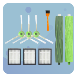 Zestaw do iRobot Roomba e5 e6 e7 i5 i6 i7 i8 i9 j5 j7 j6 j9 filtr szczotki