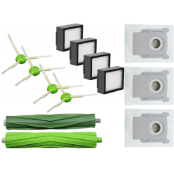 ZESTAW SZCZOTKI FILTRY WORKI do iRobot Roomba COMBO J7 J7+ J9 J9+ PLUS