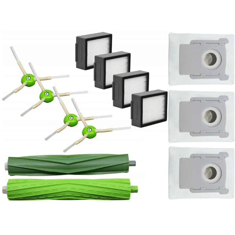 Zestaw szczotki filtry worki do iRobot Roomba COMBO J7 J7+ J9 J9+ 10 max