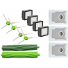 Zestaw szczotki filtry worki do iRobot Roomba COMBO J7 J7+ J9 J9+ 10 max