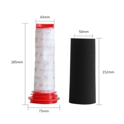 3x Filtr do Bosch Athlet 00754176 BBH6P BCH6L BBH732 BBH BCH zmywalny