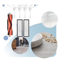 ZESTAW DO XIAOMI MI ROBOT VACUUM MOP 2 MOP Pro+ S10+ X10 X10+ X20 X20+ 1C