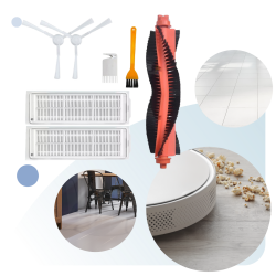 Zestaw filtry szczotki do Xiaomi MI Vacuum Mop P Pro Viomi V3 V2 SE S10 S12