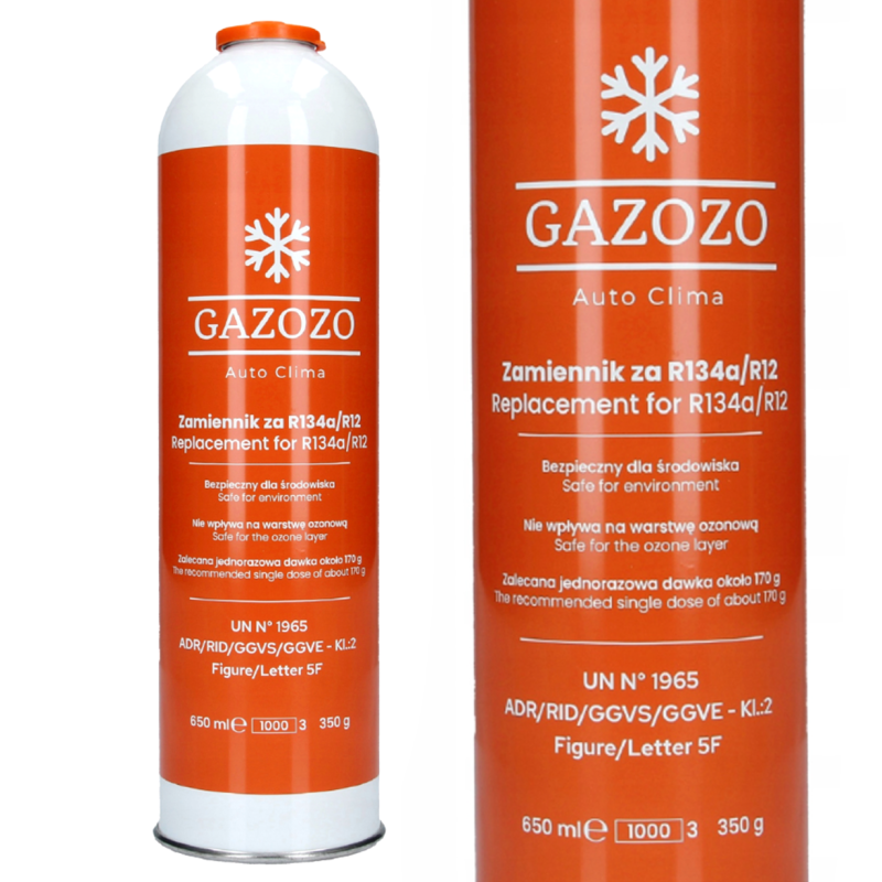 Czynnik chłodniczy Auto Clima Zamiennik R134a/R12 350g