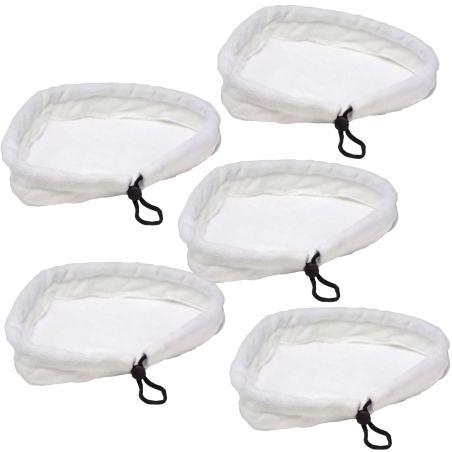 NAKŁADKI Z MIKROFIBRY DO MOPA PAROWEGO 5 SZTUK H2O