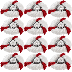 12x WKŁAD DO MOPA OBROTOWEGO VILEDA TURBO KOŃCÓWKI MOP