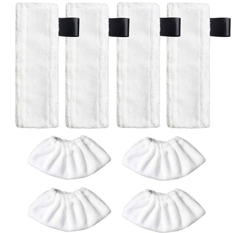 8x Nakładka ściereczka do Parownic Karcher SC1 SC2 SC3 SC4 SC5 SI4 SG4 SV7