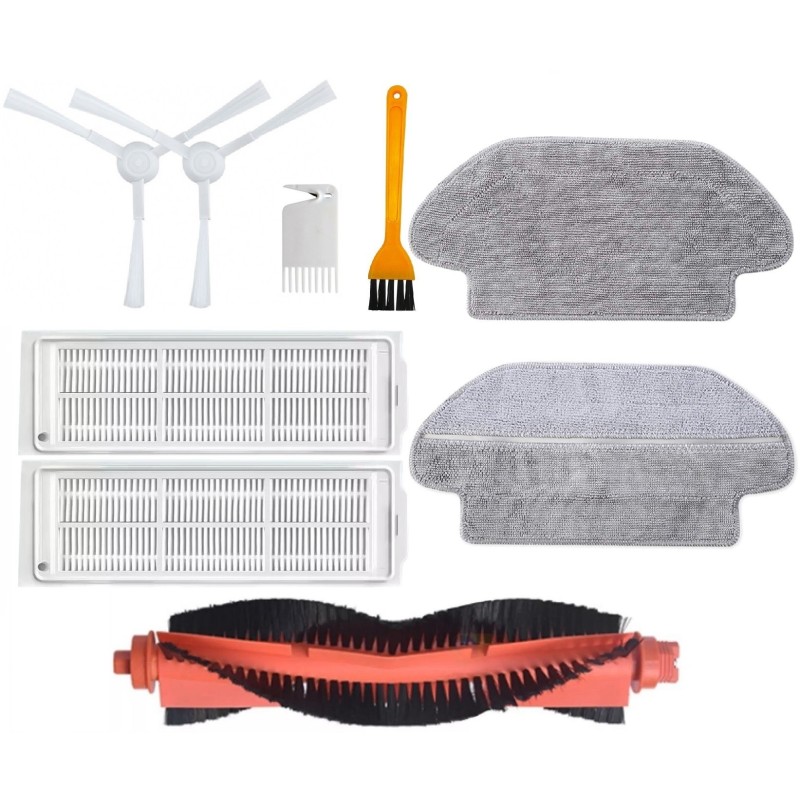 Zestaw filtry szczotki do Xiaomi MI Vacuum Mop P Pro VIOMI V3 V2 SE S10 S12