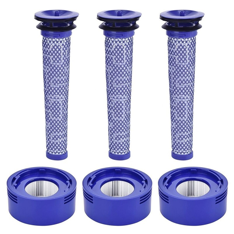 3X ZESTAW FILTRÓW DO DYSON V7 V8 V8+ Absolute Animal Motorhead Allergy
